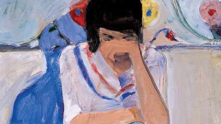 Richard Diebenkorn - Girl with floral bac | Credit: Ombre e Luci