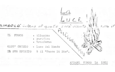 La Luce! Simbolo del pellegrinaggio di Roma 1975