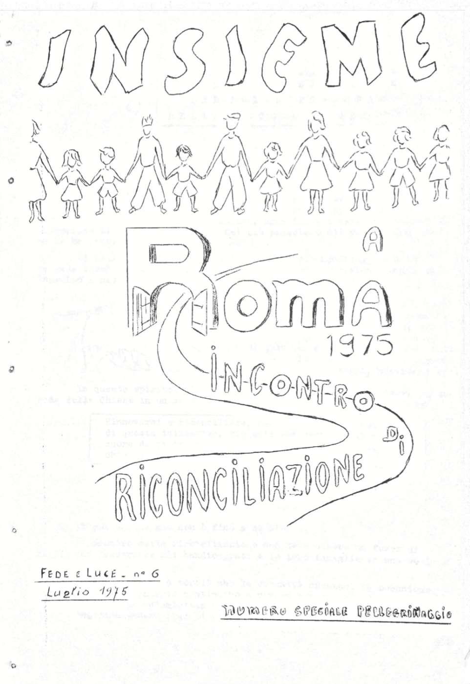 Insieme n. 6 – Speciale Pellegrinaggio Roma 1975