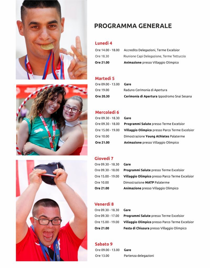 Special Olympics programma