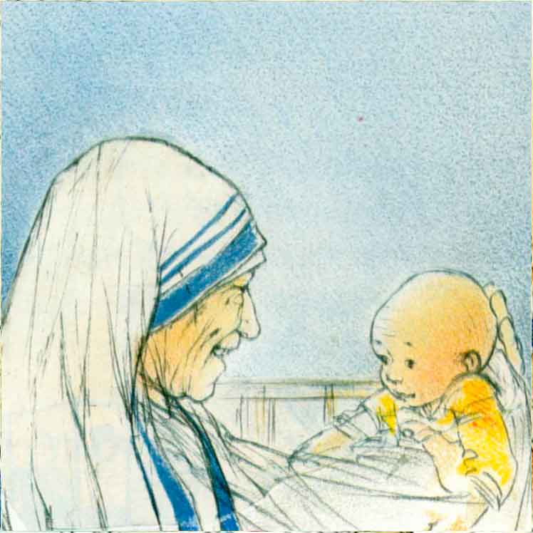 Madre Teresa di Calcutta - Storia illustrata - Ombre e Luci n. 63 - 1998