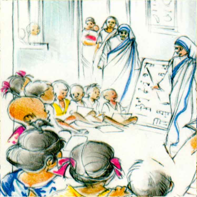 Madre Teresa di Calcutta - Storia illustrata - Ombre e Luci n. 63 - 1998