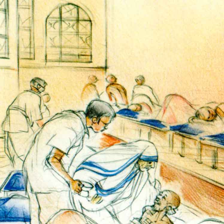 Madre Teresa di Calcutta - Storia illustrata - Ombre e Luci n. 63 - 1998