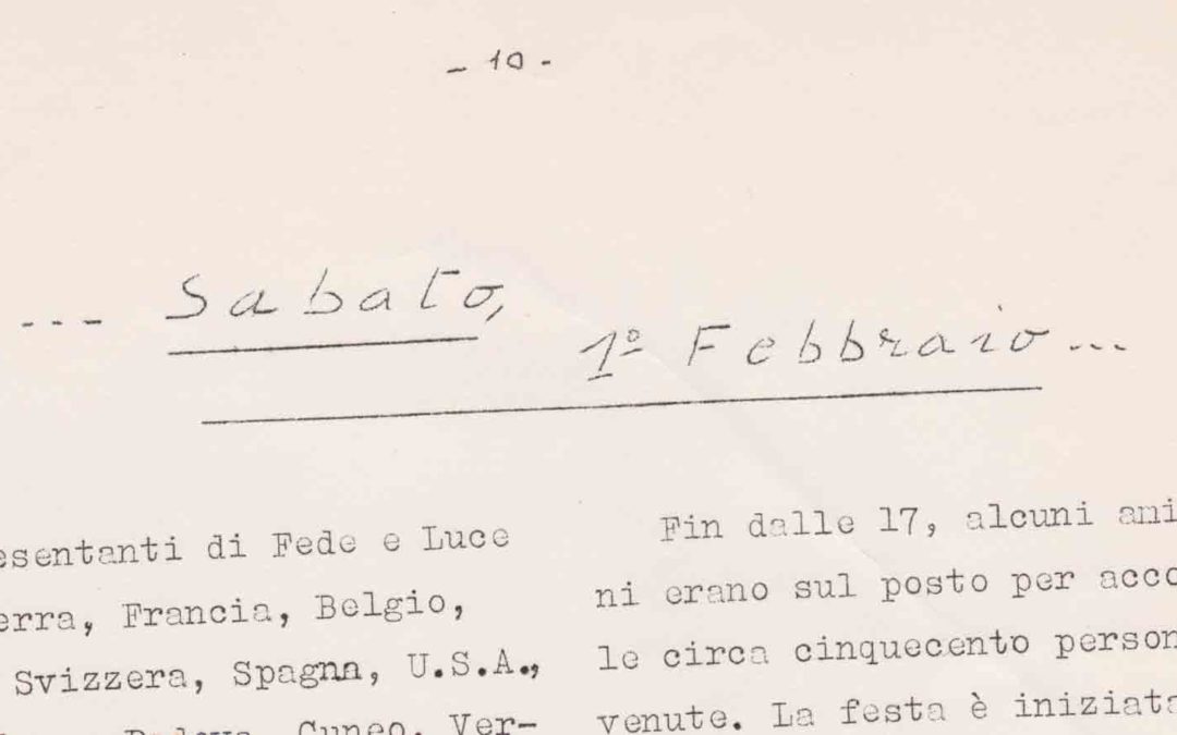 Sabato 1° febbraio 1975