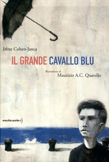 Copertina di "Il grande cavallo blu" di  Irène Cohen-Janca