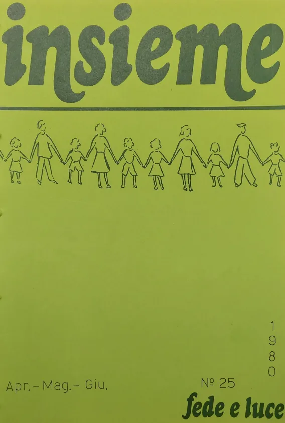 cover-insieme n.7 -  1975 - Bollettino Fede e Luce