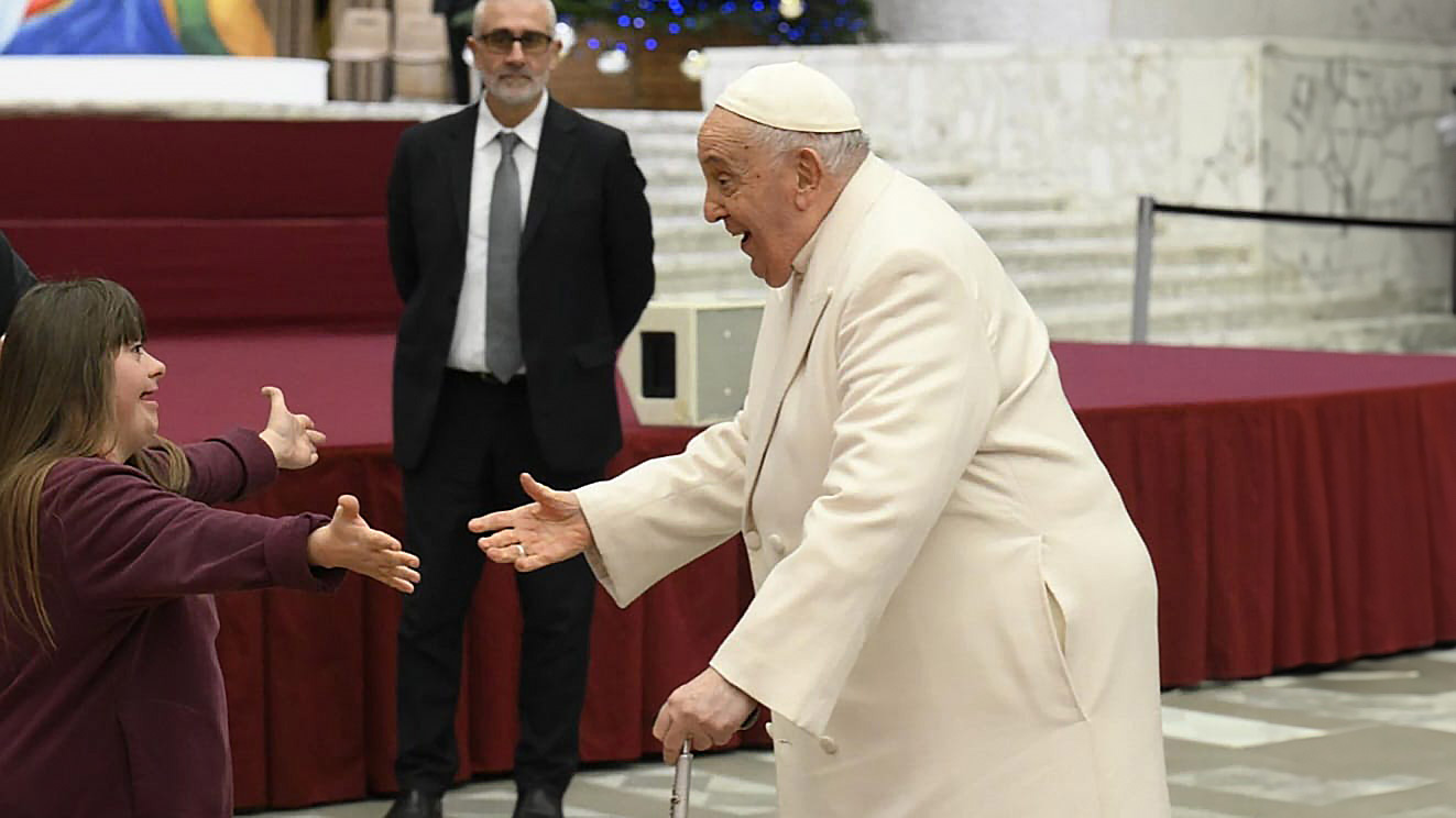 Papa Francesco e Benedetta Mattei