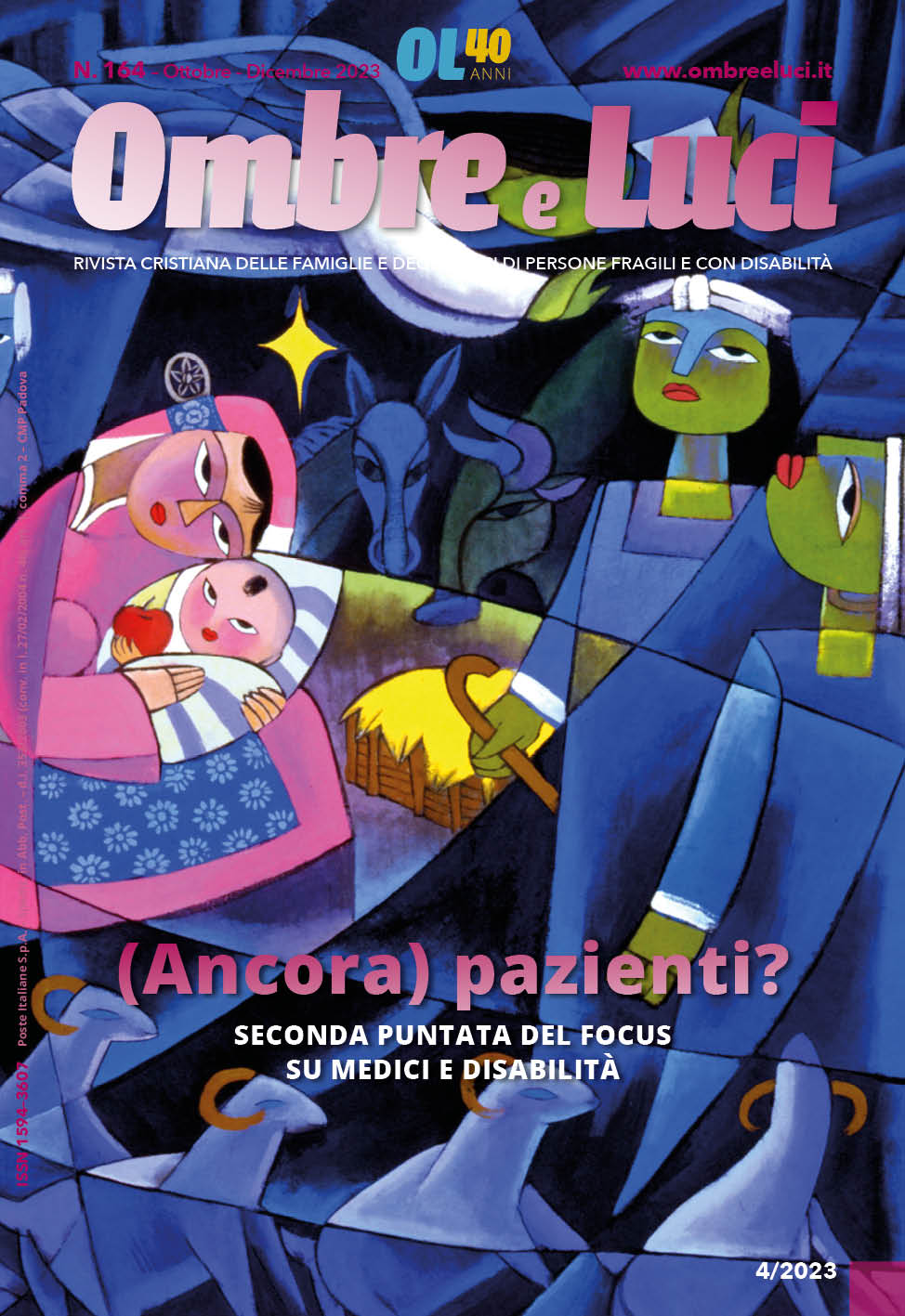 Copertina di Ombre e Luci n. 164 (2023)